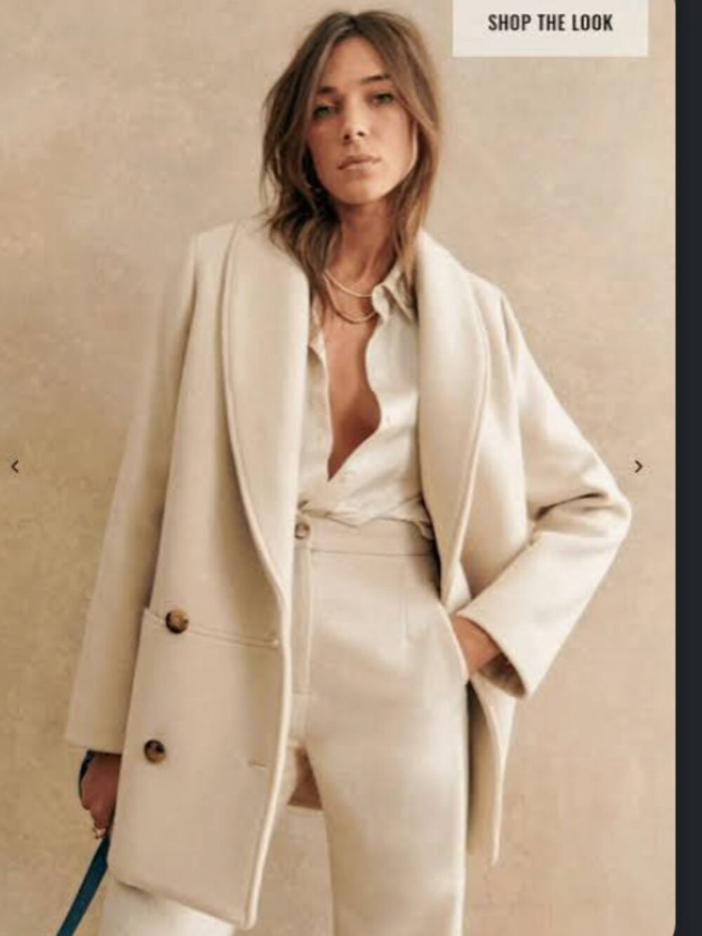 Sezane James Coat size 44 US size 12